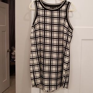 Plaid tank dress